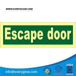 Escape door - text only