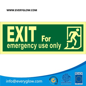 Exit for emergency use only 1