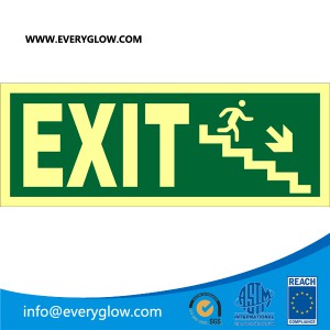 Exit right down