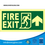 Fire exit  runing up