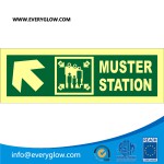 Muster station diagonally up left