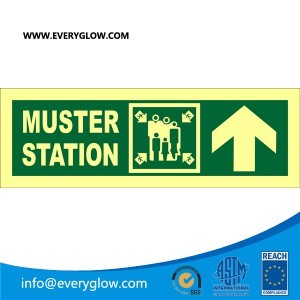 Muster station right up