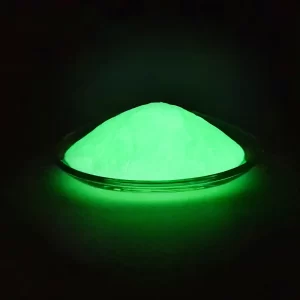 Pigmento Fotoluminiscente Amarillo Verdoso | Polvo de Brillo Nocturno