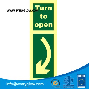 Turn to open down left