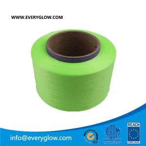 Green polyster yarn 150D