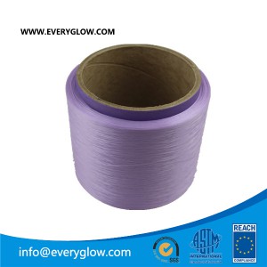 Purple polyster yarn 150D