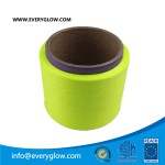 Yellow polyster yarn 150D